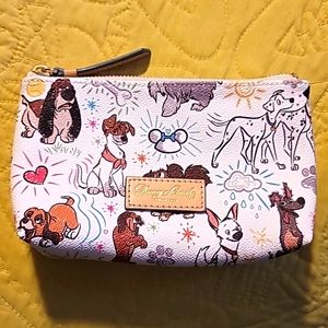 New Dooney and Bourke Disney Dogs Makeup Bag